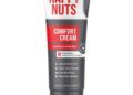 HAPPY NUTS Comfort Cream Deodorant For Men: Anti-Chafing Sweat Defense, Odor Control, Aluminum-Free Mens Deodorant & Hygiene Products for Men’s Private Parts 3.4oz, Original