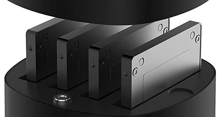 SABRENT USB 3.0 4 Bay 2.5” Hard Drive/SSD Docking Station with Fan (DS-4SSD)