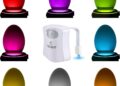 ToiLight The Original Toilet Bowl Night Light. Fun & Useful Bathroom Motion Sensor Tech Gadget. Funny Novelty Birthday Gift Idea. Stocking Stuffer for Him Her Guys Men Mom Brother