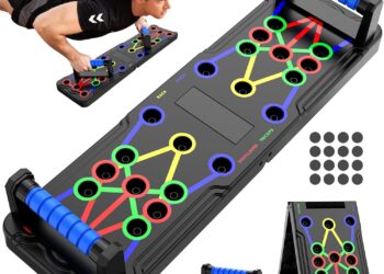 Solid Push Up Board Home Workout Equipment Multi-Functional Pushup Stands System Fitness Floor Chest Muscle Exercise Professional Equipment Burn Fat Strength Training Arm Men & Women Weights , Best Choice for Daily Gifts
