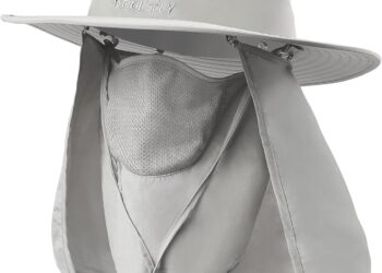 Fishing Hat,Sun Cap with UPF 50+ Sun Protection and Neck Flap,for Man and Women
