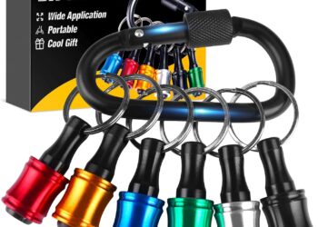 Tools for Men Bit Holder Tool Gifts for Men Gifts Christmas 1/4 Hex Shank Socket Screwdriver Drill Bit Holder Keychain Impact Driver Extension Bar Cool Stuff Gadgets Gifts for Dad Who Have Everything