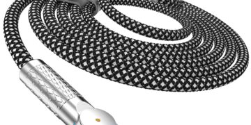 USB C to USB C Cable 10FT 240W, 180°Rotating USB C Cable Braided Type C Charger Cable Fast Charge for iPhone 16/16Pro/16Plus/16ProMax,MacBook Air,iPad Pro,Pixel,Samsung Galaxy S23/S24 Ultra-Black