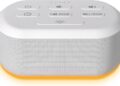 White Noise Machine Sound Machine 30 Soothing Sounds Brown Noise Machine with 12 Night Light Colors Sleep Sound Machine for Adults Baby Kids Noise Canceling for Office Home Privacy Auto-Off Timer