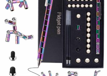 Teen Girl Gifts Trendy Stuff – Cool Fidget Pen Stocking Stuffers for Teen Girls, White Elephant Gifts for Adults, Birthday Gift for Men Him Teenage Boys Girls, Anxiety Relief Items for Office Worker