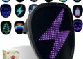 Led Mask with Gesture Sensing,Light up mask for Kids/Men/Women LED Halloween Mask for Costume Cosplay Party